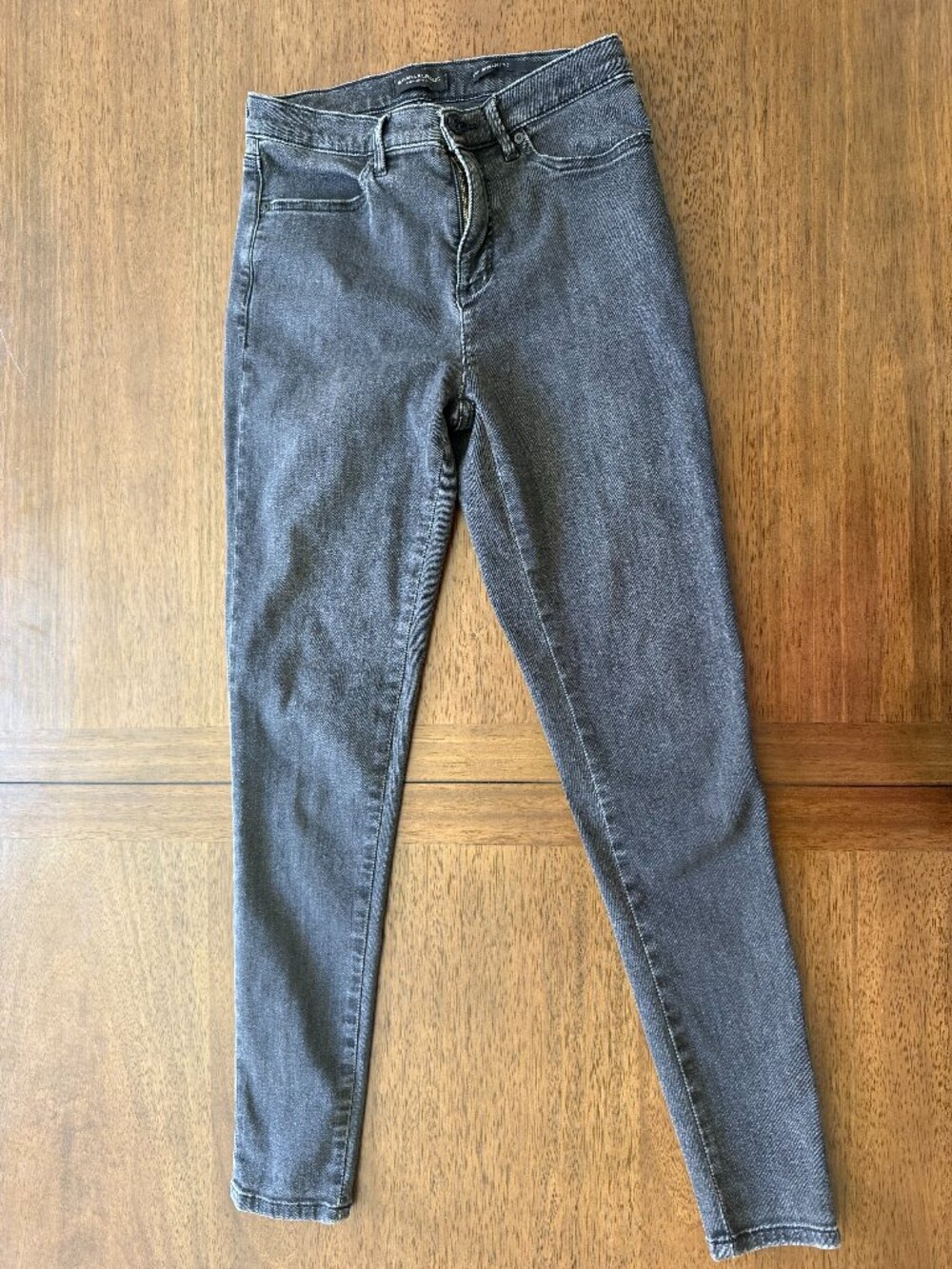 Banana Republic Womens 28 Gray High Rise Skinny Legging Jeans Stretch Denim Wash